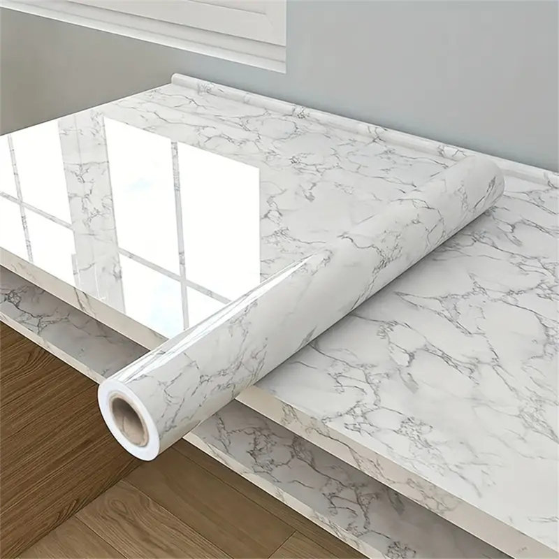Ivy Bronx Columbia Peel & Stick Marble Wallpaper Wayfair